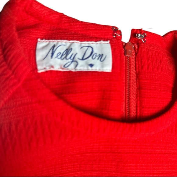 Vintage 1960s Nelly Don Dress - Picture 4 of 8